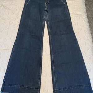 American Eagle Outfitters Dark Blue Flare Jeans